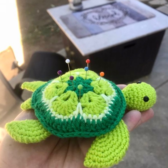 Hand Made Turtle Croche TOY - Picture 3 of 3